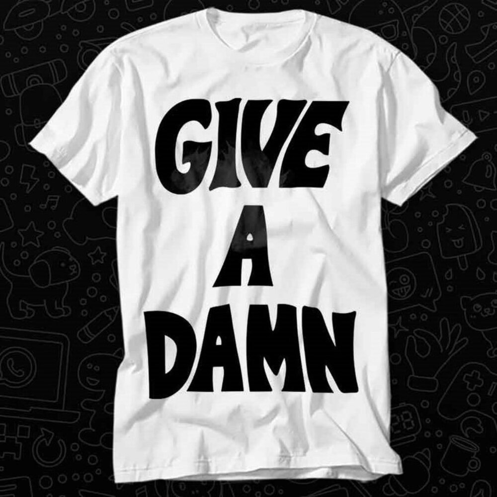 Give A Damn As Worn By Alex Turner Music T Shirt